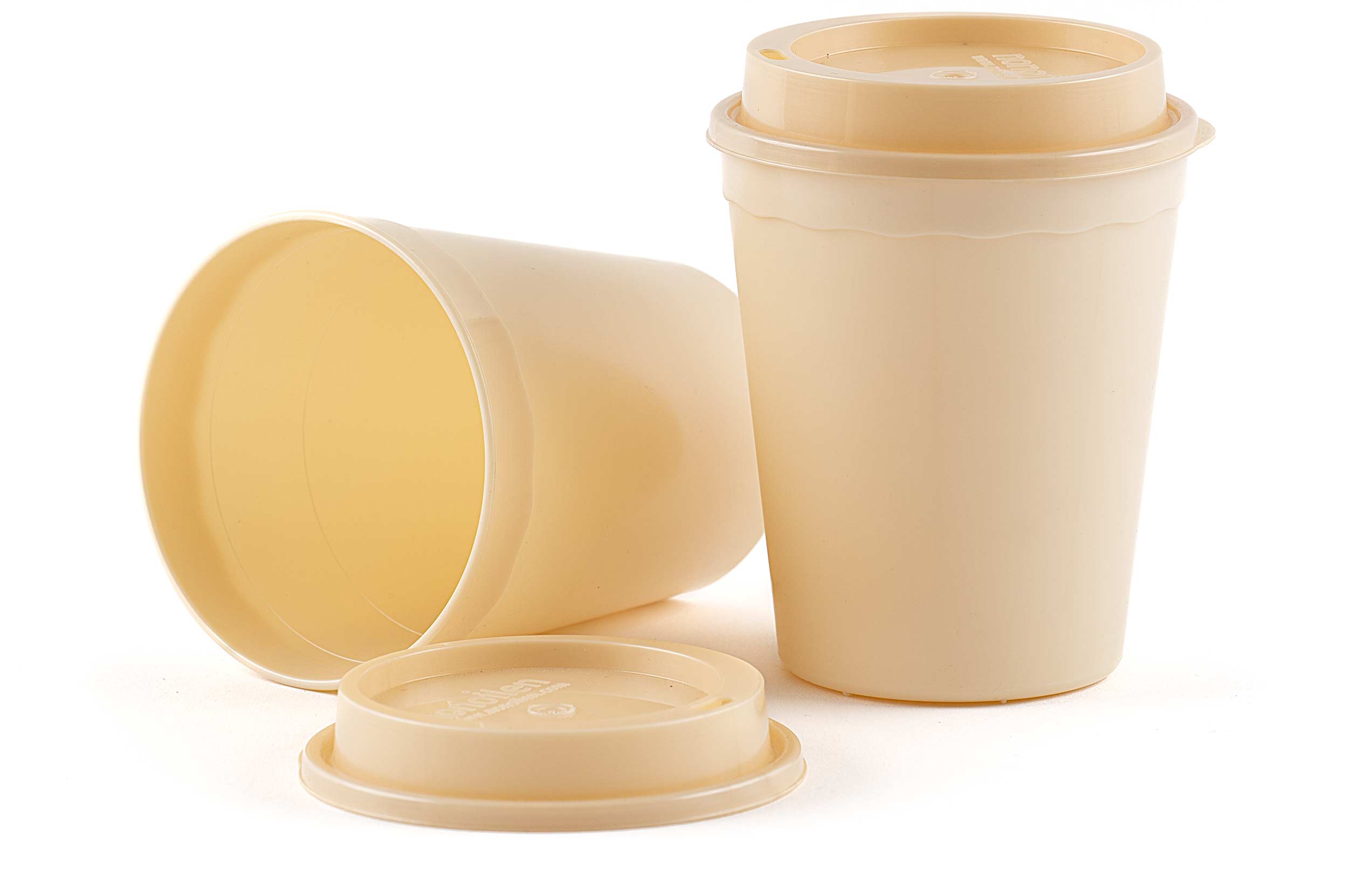 NonOilen bio-plastic cups suitable for hot coffee or tea